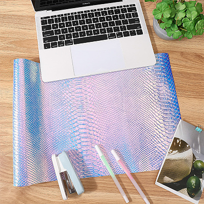 Laser PU Leather Fabric DIY-WH20032-57A-1