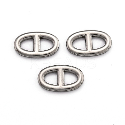 Non-Tarnish 304 Stainless Steel Connector Charms STAS-H120-11P-A-1