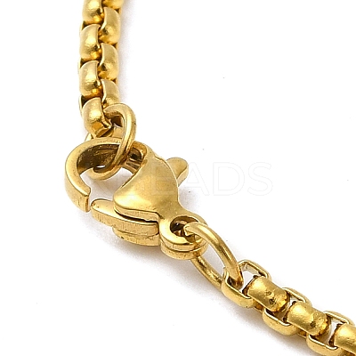 201 Stainless Steel Pendant Necklaces NJEW-H015-08G-1