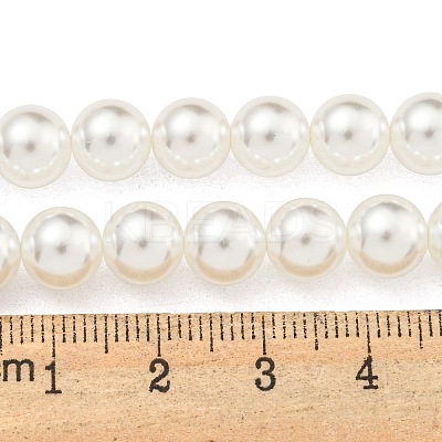 Glass Pearl Beads Strands HY-G002-01D-01-1