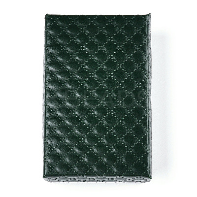 Rhombus Textured Cardboard Jewelry Boxes CBOX-T006-02C-1