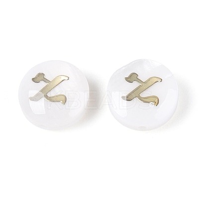 Natural Freshwater Shell Beads BSHE-ZX007-03D-1