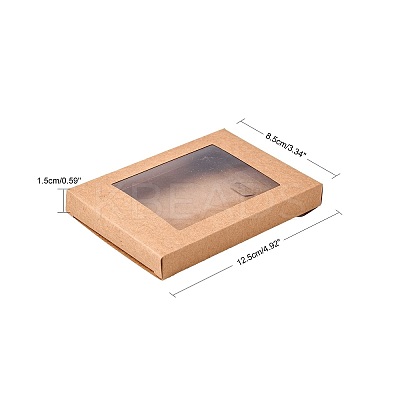 Foldable Creative Kraft Paper Box LS-X-CON-L018-C06-1