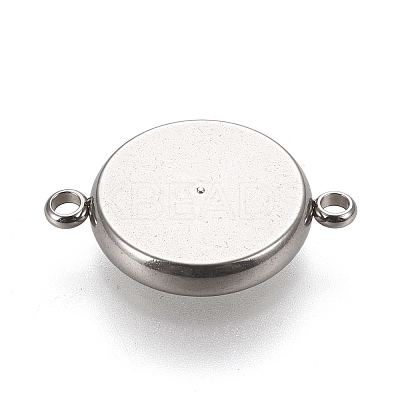 Tarnish Resistant 304 Stainless Steel Links Connectors Settings X-STAS-K202-02E-P-1