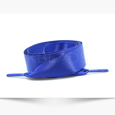 Flat Polyester Shoelaces AJEW-H155-04B-1