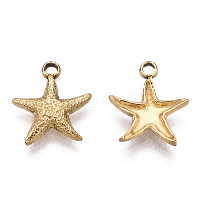 Ion Plating(IP) 304 Stainless Steel Pendants X-STAS-I197-012G-1