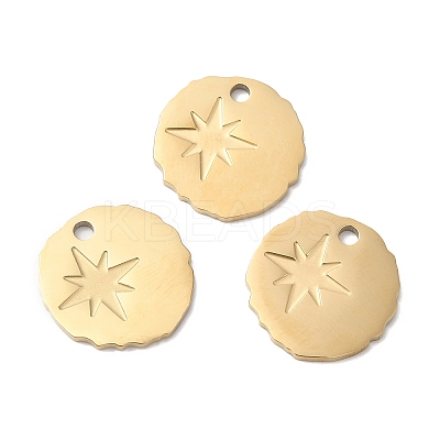 Ion Plating(IP) 316L Surgical Stainless Steel Charms STAS-H213-87G-1