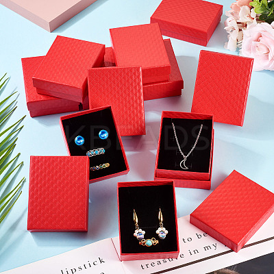 Rhombus Textured Cardboard Gift Storage Boxes CON-TAC0010-03A-04-1
