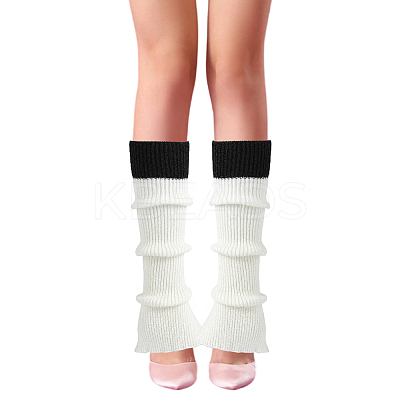 Acrylic Fibers Socks for Women AJEW-WH20060-48D-1