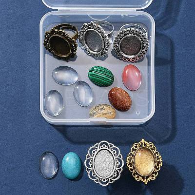 DIY Adjustable Ring Making Kit DIY-FS0005-49-1