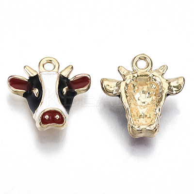 Alloy Enamel Charms PALLOY-N160-008-RS-1