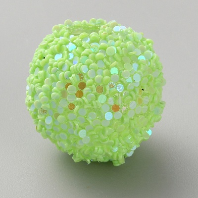 Opaque Acrylic Glitter Beads LS-FIND-CJC0010-111A-11-1