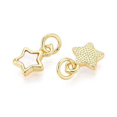 Brass Pendants KK-R162-001A-G-1