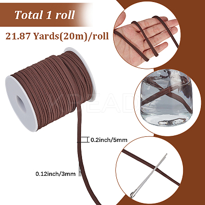 1 Roll Soft Nylon Braided Cord NWIR-SP0001-04I-1