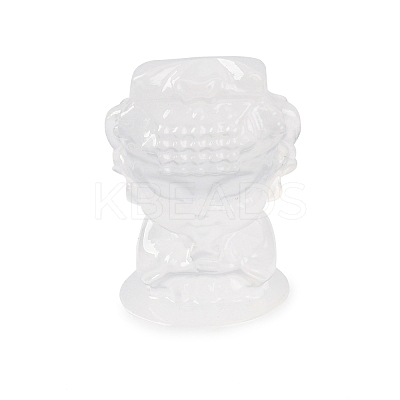 Natural Selenite Figurines DJEW-Q006-01E-1