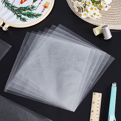 PA Embroidery Transfer Paper Water Soluble Film DIY-WH0678-28-1