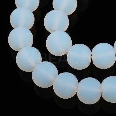 Imitation Opalite Glass Beads Strands GLAA-T032-J8mm-MD02-1