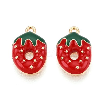 Alloy Enamel Charms PALLOY-T092-34G-01-1