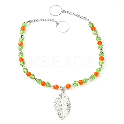 Glass Beaded Curtain Tiebacks Clips AJEW-BA00121-01-1