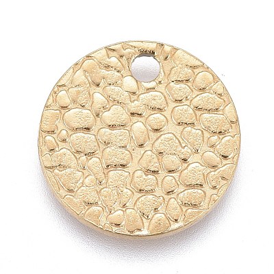 Ion Plating(IP) 304 Stainless Steel Charms STAS-M228-B02-G-1