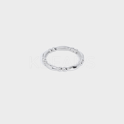 304 Stainless Steel Bamboo Joint Ring GY8845-36-1