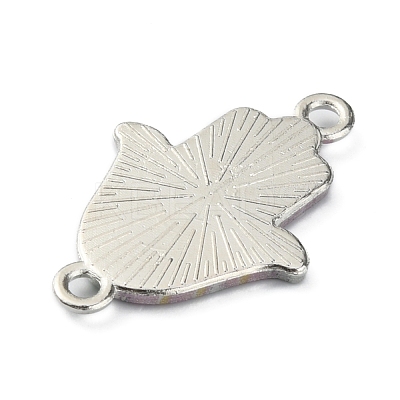 Alloy Enamel Connector Charms ENAM-CJC0006-51D-1