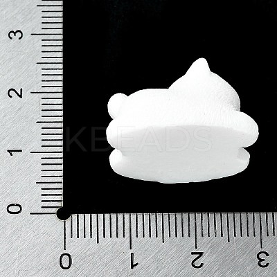 Resin Dog Figurines Ornament DJEW-E014-02C-1