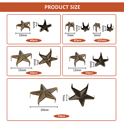 Iron Studs Rivets IFIN-FH0001-88-1