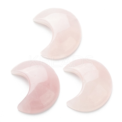 Natural Rose Quartz Cabochons X-G-A182-02E-1