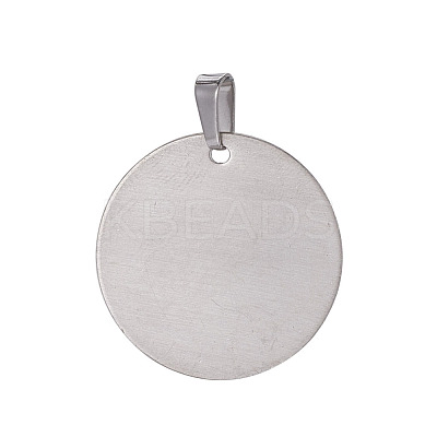 Non-Tarnish 201 Stainless Steel Pendants STAS-E450-10P-AAA-1