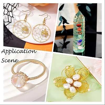 Round Copper Jewelry Wire CWIR-Q006-0.4mm-KC-1