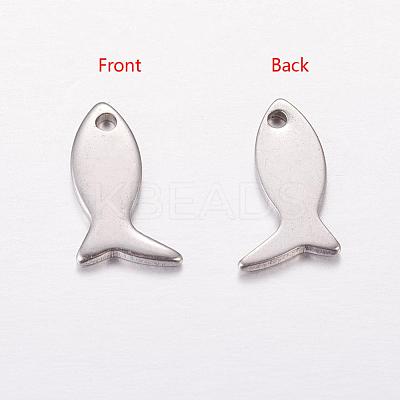 Tarnish Resistant 201 Stainless Steel Pendants STAS-Q071-1
