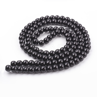 Glass Pearl Beads Strands HY-8D-B20-1