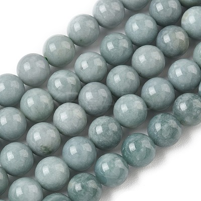 Natural Myanmar Jadeite Beads Strands G-B099-C07-04-1