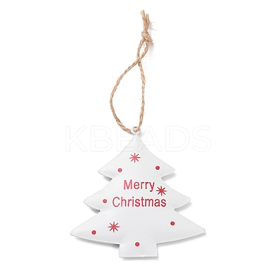Christmas Theme Iron Big Pendant Decoration IFIN-D089-01A-1