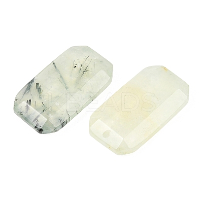 Natural Prehnite Pendants G-H325-03N-1