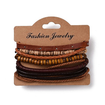 Multi-strand Bracelets LS-BJEW-N0011-012-1