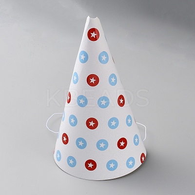 Paper Party Hats Cone AJEW-WH0348-130C-1