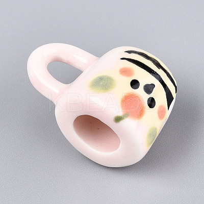 Handmade Porcelain Bear Mug Cup Decoration PORC-T133-21A-1