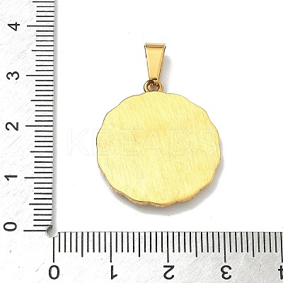 Religion Theme 304 Stainless Steel Pendants STAS-F336-06C-G-1