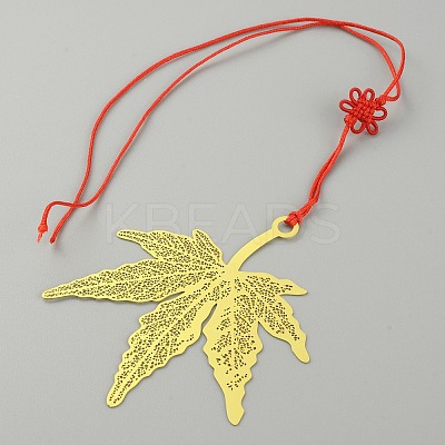 Brass Bookmarks LS-AJEW-WH0322-02B-G-1
