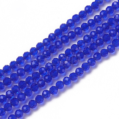 Glass Beads Strands G-F596-47I-2mm-1
