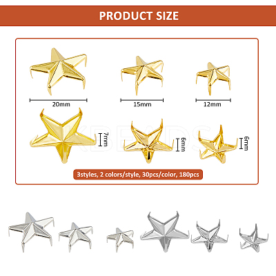 Iron Studs Rivets IFIN-FH0001-86B-1