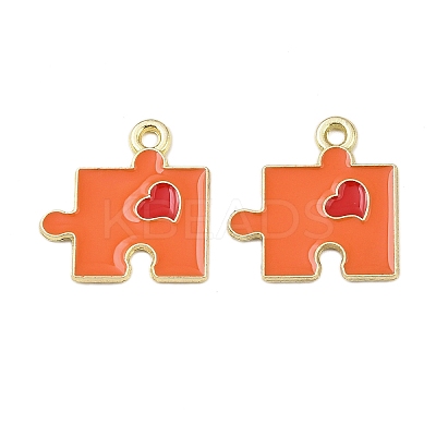 Alloy Enamel Pendants FIND-I067-01G-05-1