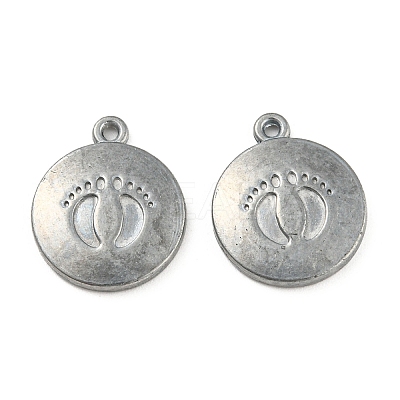 Tibetan Style Alloy Pendants TIBE-P001-07AS-1