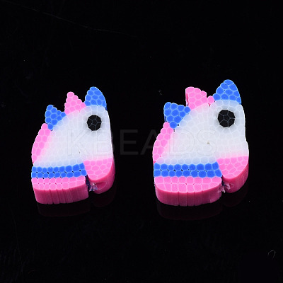 Handmade Polymer Clay Beads CLAY-N008-021C-1