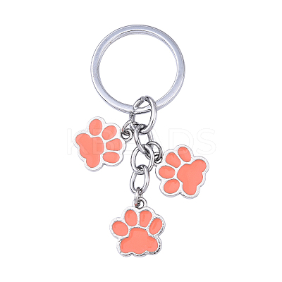 Alloy Enamel Keychains KEYC-YW00198-13-1