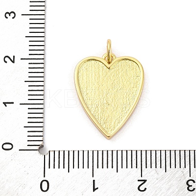 Brass Enamel Pendants KK-Z077-01G-03-1