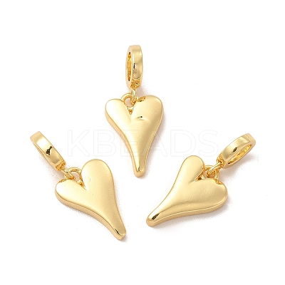 Rack Plating Brass European Dangle Charms KK-B068-30G-1