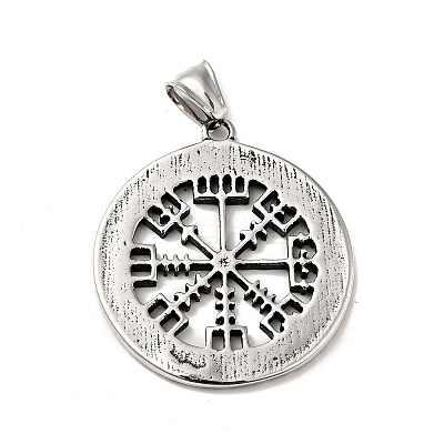 304 Stainless Steel Manual Polishing Pendants STAS-G280-10AS-1